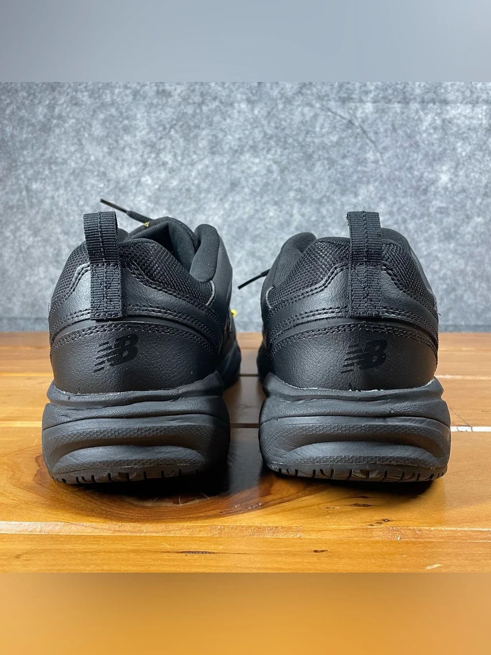 New Balance 626 Industrial Mens 15 4E Black Leather Slip Resistant Work Shoes